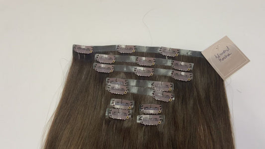 Almond Rocha Clip-In Hair Extensions