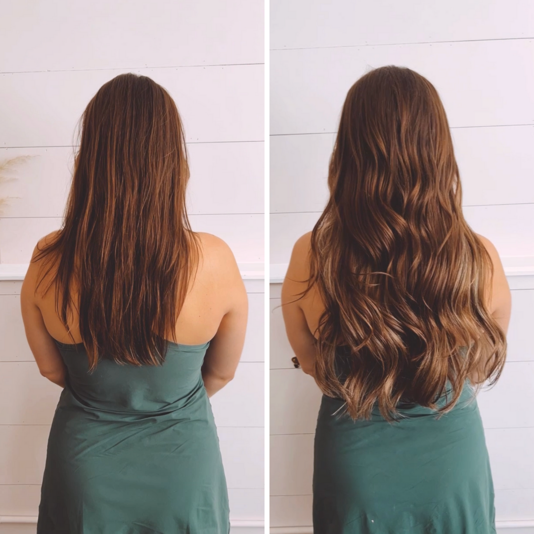 18" Bronde Melt Halo Hair Extensions