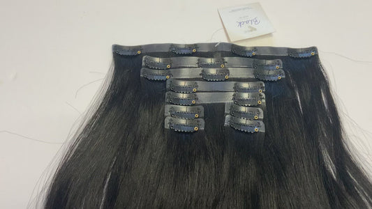 Natural Black Clip-In Hair Extensions