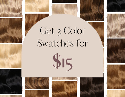 Hair Extensions Color Swatch