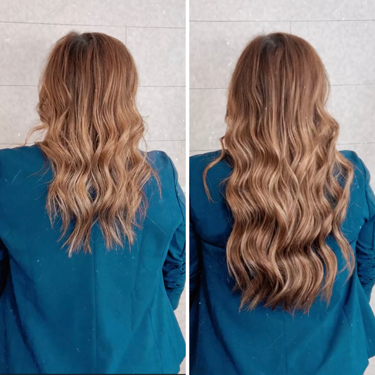 18" Bronde Melt Halo Hair Extensions