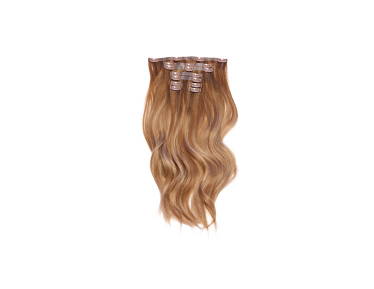18" Carmel Melt Clip-In Hair Extensions