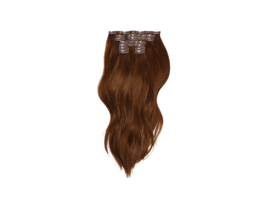 Chestnut Clip-In Hair Extensions