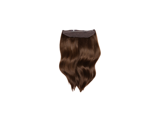 18" Chocolate Halo Hair Extensions