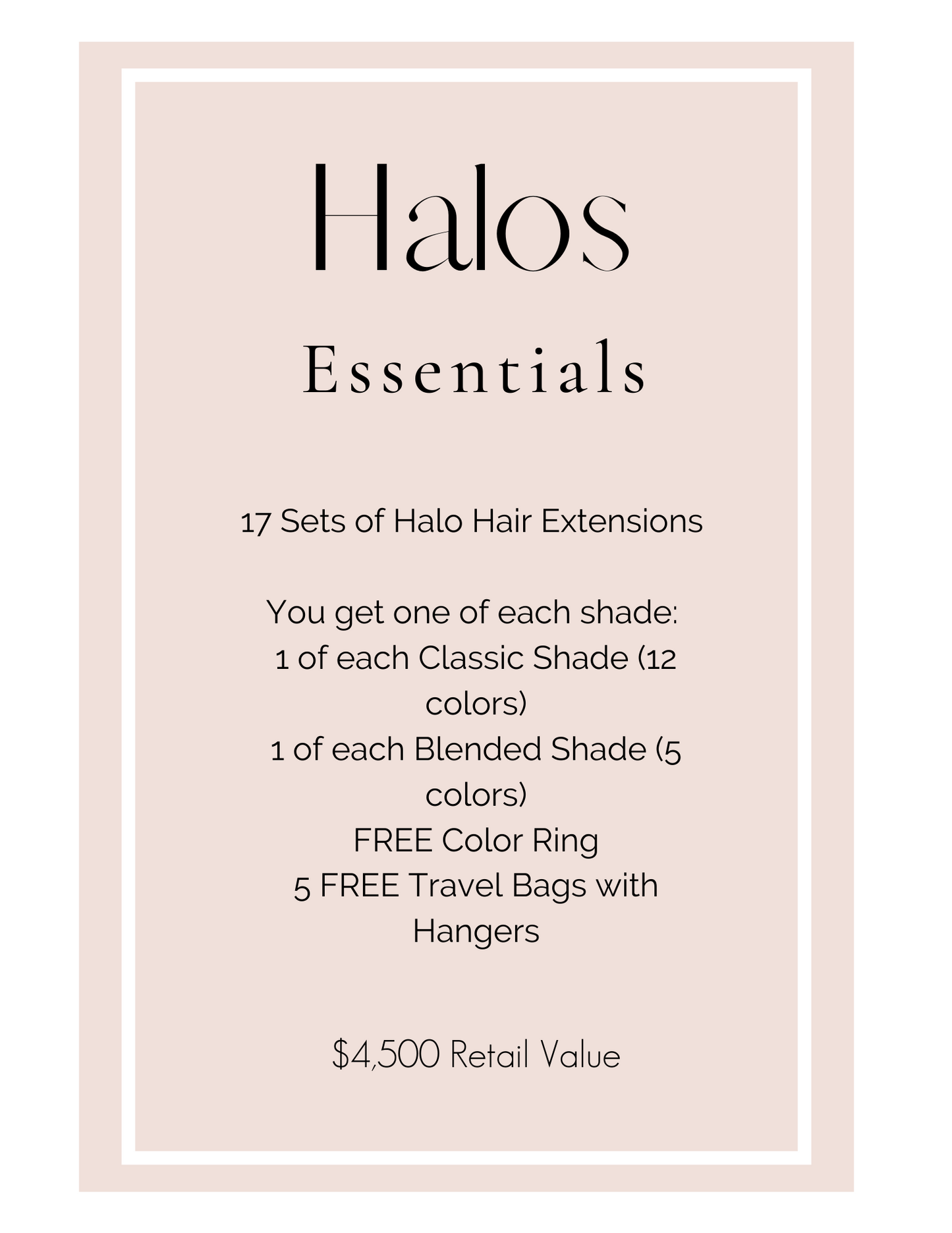 Halo Essentials Bundle