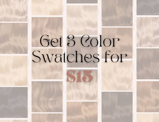 Hair Extensions Color Swatch