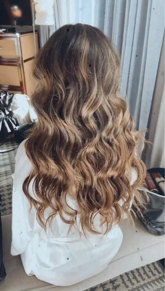 18" Almond Rocha Halo Hair Extensions