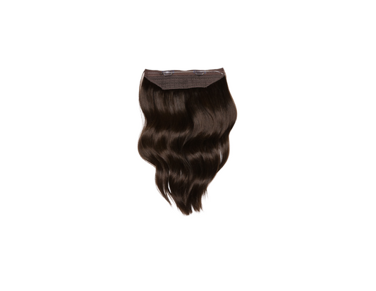 18" Mocha Halo Hair Extensions