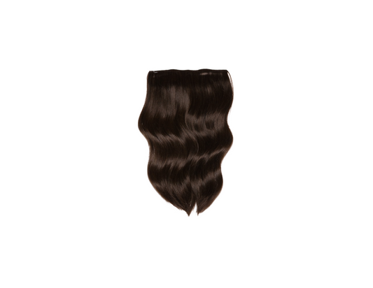 22" Mocha Halo Hair Extensions