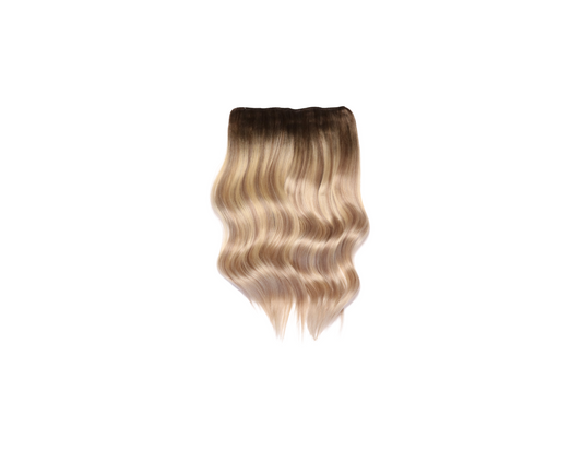 18" Sparkling Blonde Halo Extensions