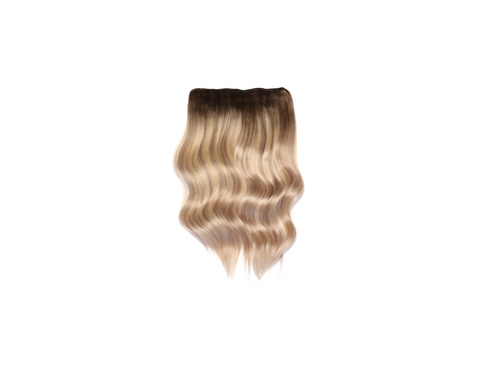 18" Sparkling Blonde Halo Hair Extensions