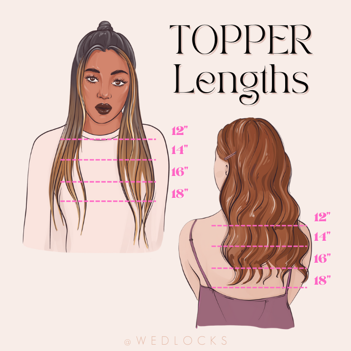 14" Hair Topper