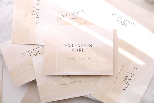 Extensions Care Cards