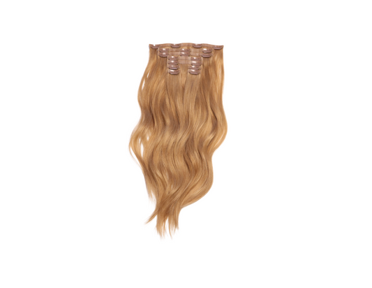18" Wheat Clip-In Hair Extensions
