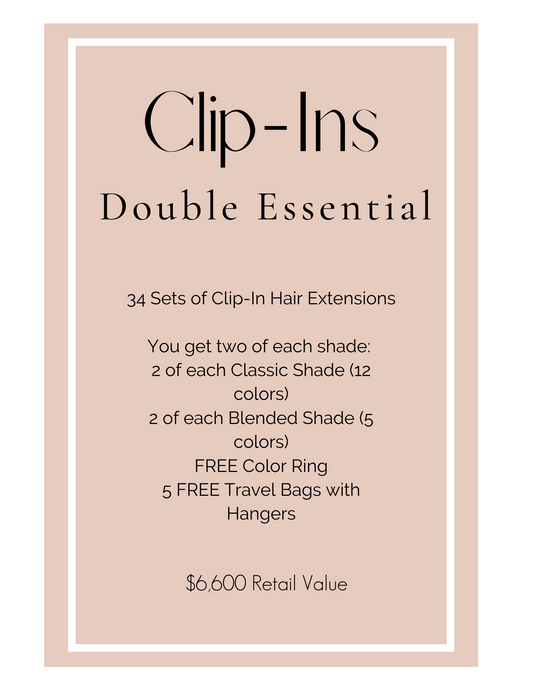 Double Essential Clip-In Bundle